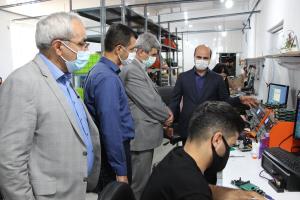بازدید رئیس سازمان صنعت، معدن و تجارت استان مازندران از شرکت نگارخودرو